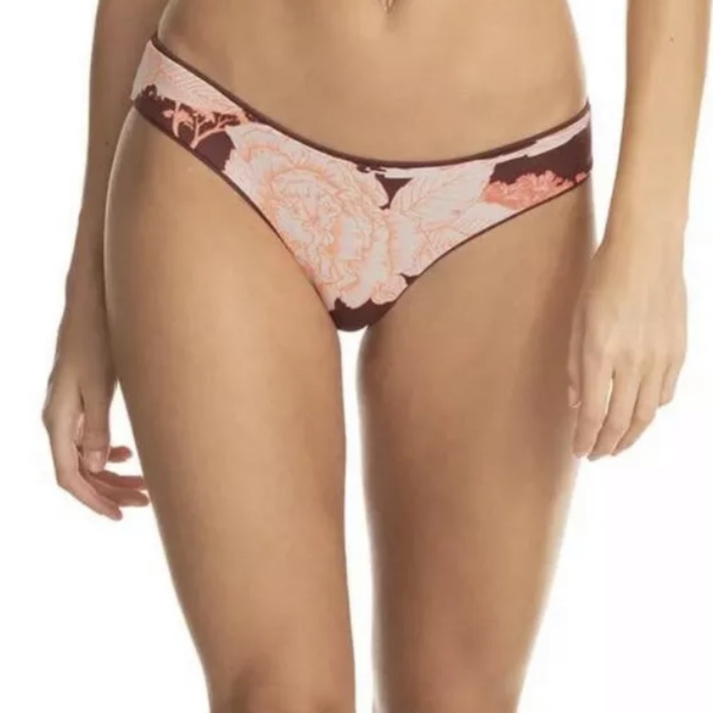 Maaji crimson circus reversible bikini bottoms M